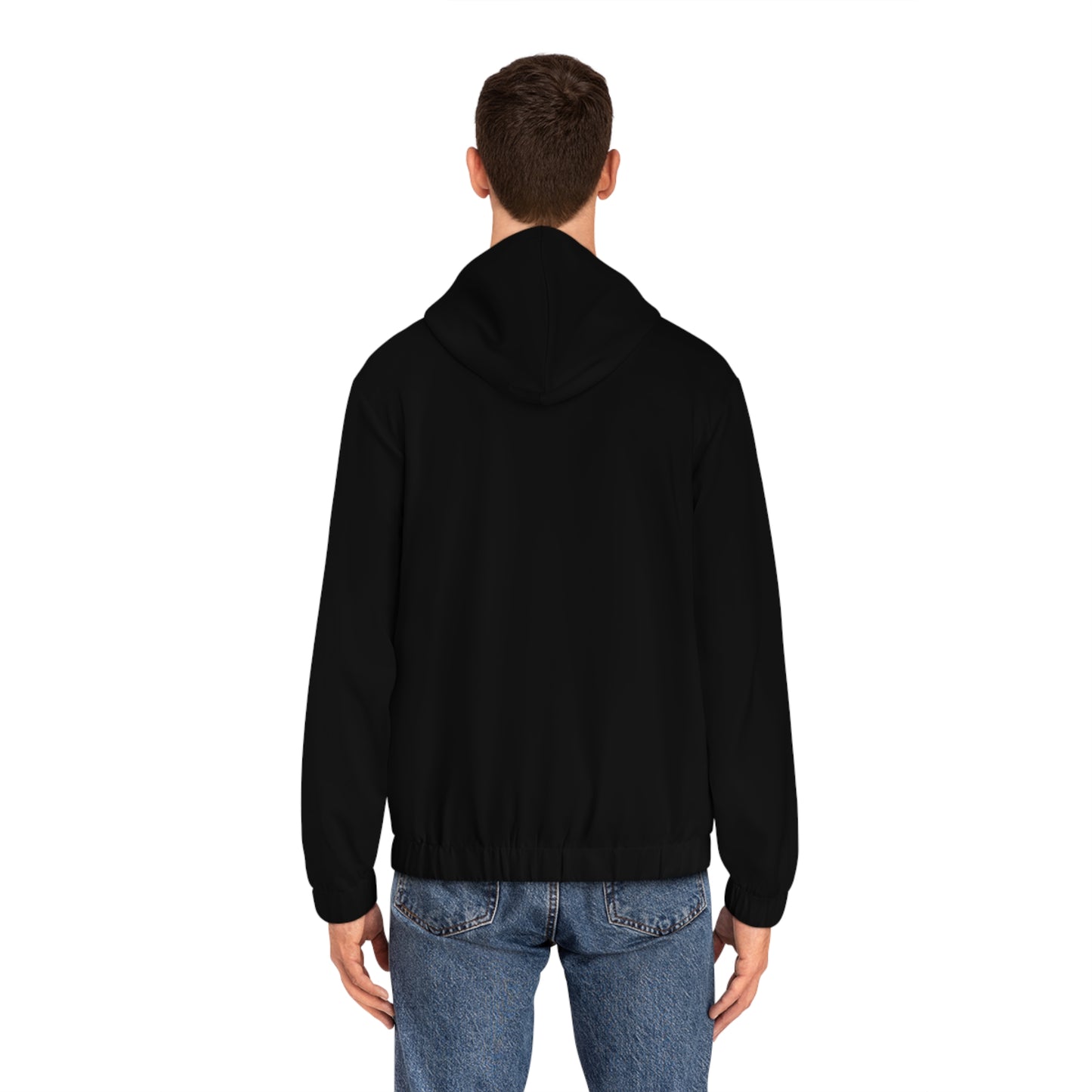 Men's Full-Zip Hoodie - Blessed by the Best, Inspirational Apparel, Gift for Him, Casual Wear, Versatile Fashion, Daily Use