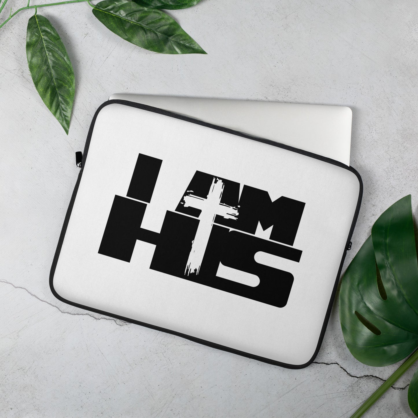 I AM HIS - Laptop Sleeve